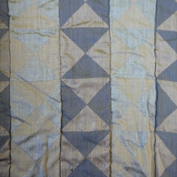 Vintage Boucle Wool Duster Jacket Pockets Open Front Lined Embellished Beige 6 - Picture 15 of 15